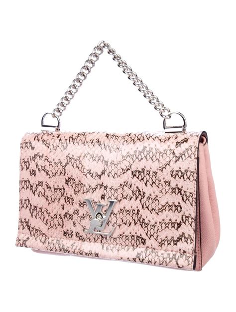 louis vuitton capucines pink|Louis Vuitton snakeskin bag.